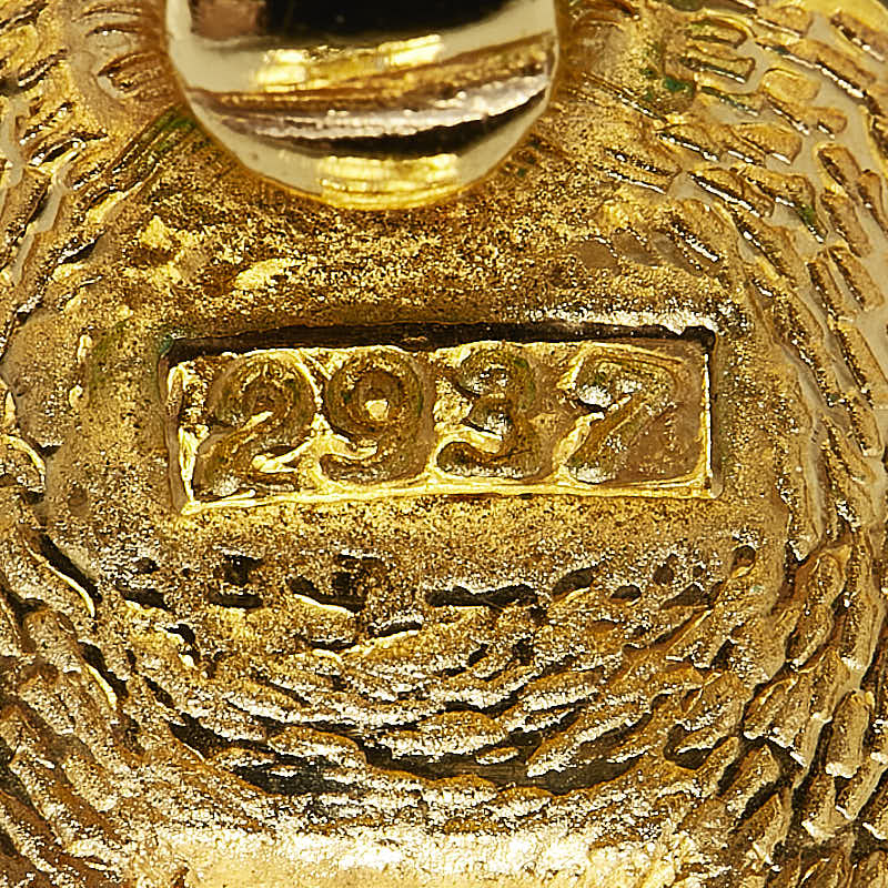 Top Quality Chanel Vintage Coco Mark Earrings Gold Plated