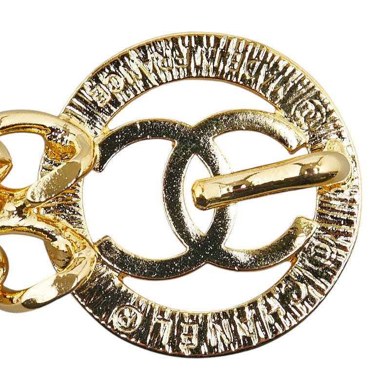 Top Quality Chanel Coco Mark Circle Chain Belt Gold