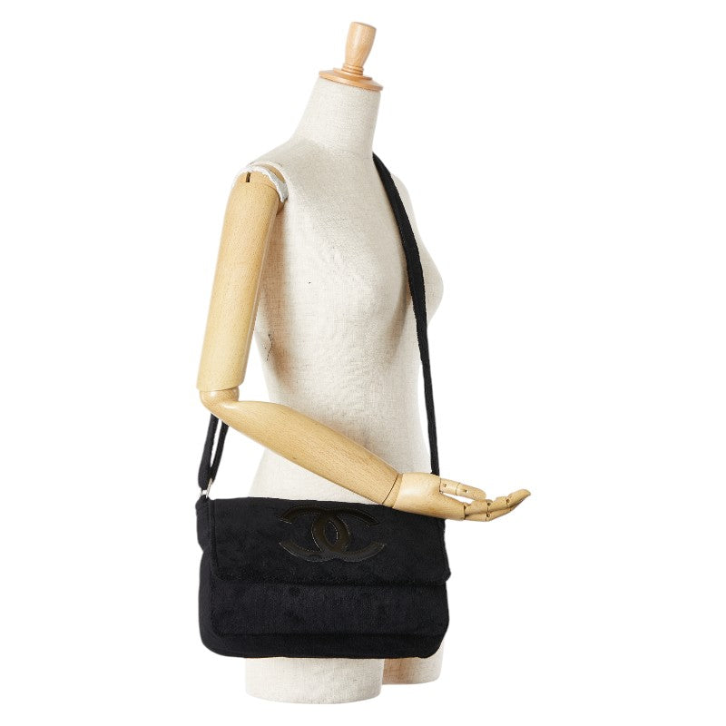 Top Quality Chanel Coco Mark Shoulder Bag Black