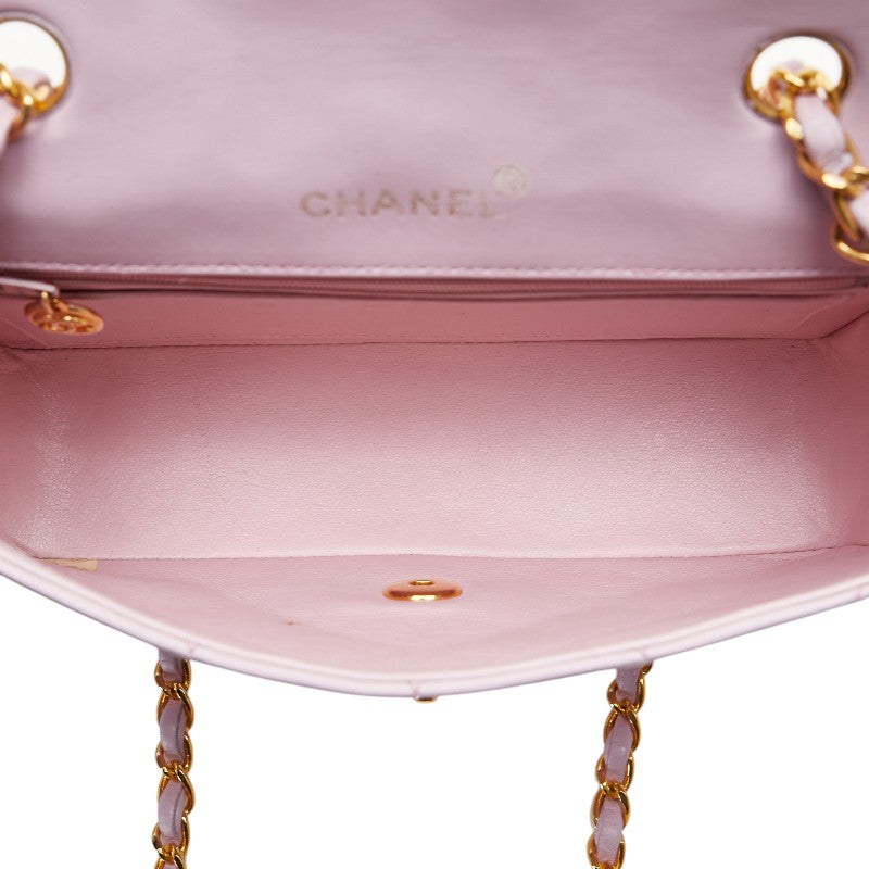 Top Quality Chanel Matelasse Diana Single Flap Pink Bag