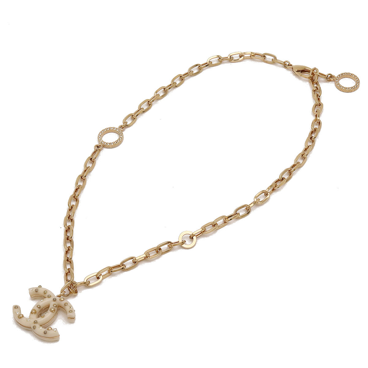 Top Quality Chanel Coco Mark Chain Necklace Pendant