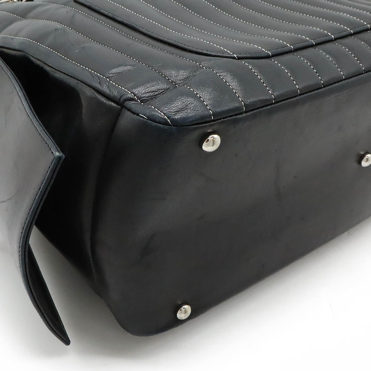 Top Quality Chanel Leather Tote Bag Black