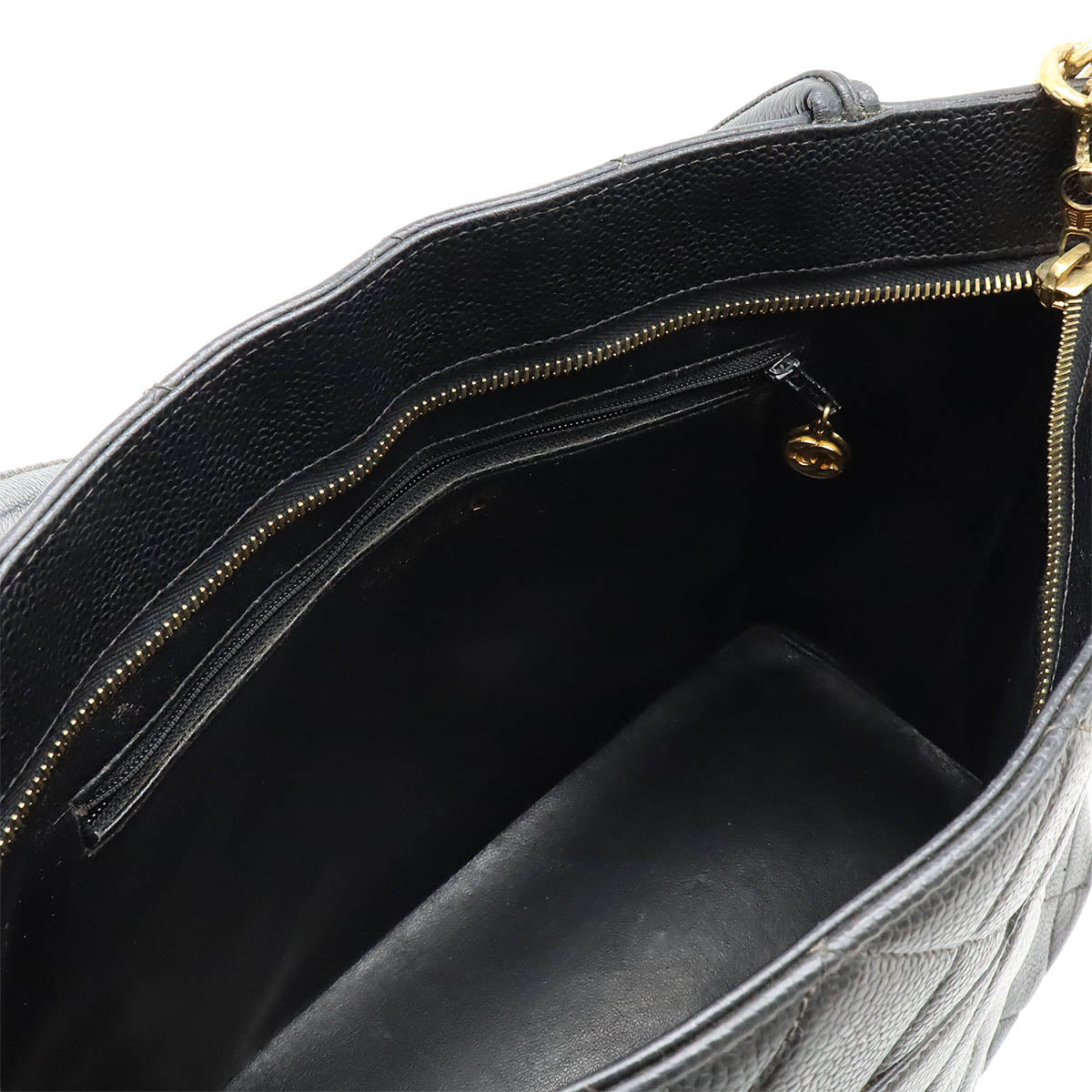 Top Quality Chanel Caviar Skin Matelasse Coco Mark Tote Bag