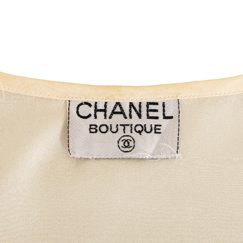 Top Quality Chanel Silk Ribbon Embroidery Long Sleeve Shirt