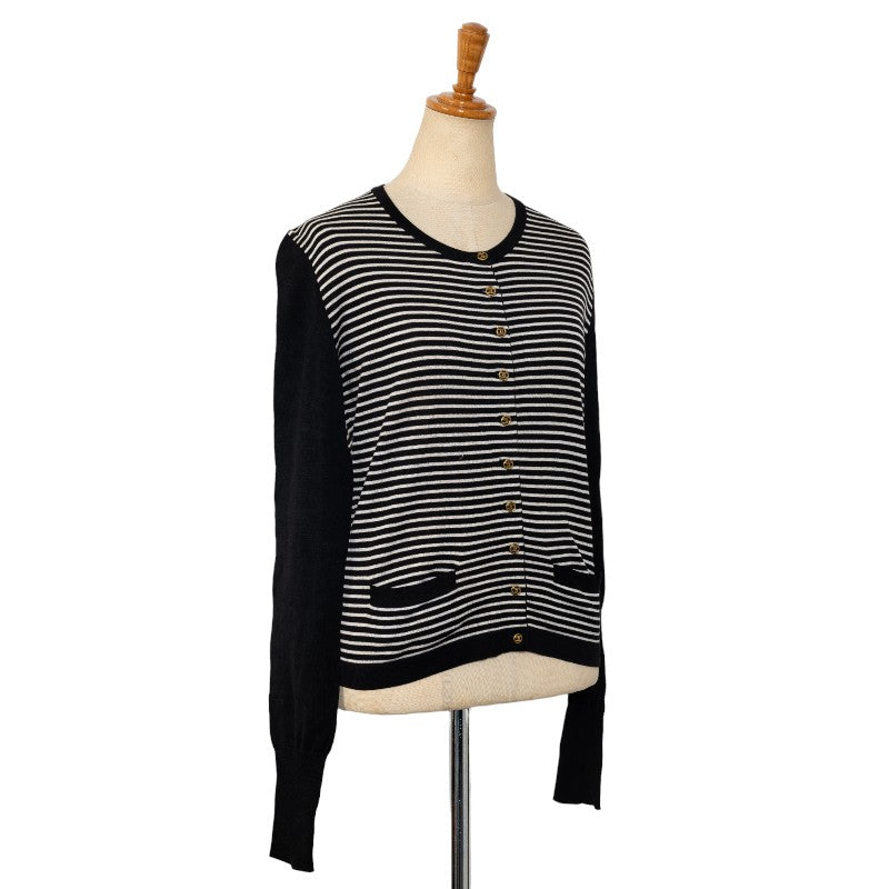 Top Quality Chanel Cotton Cardigan with Coco Mark Buttons