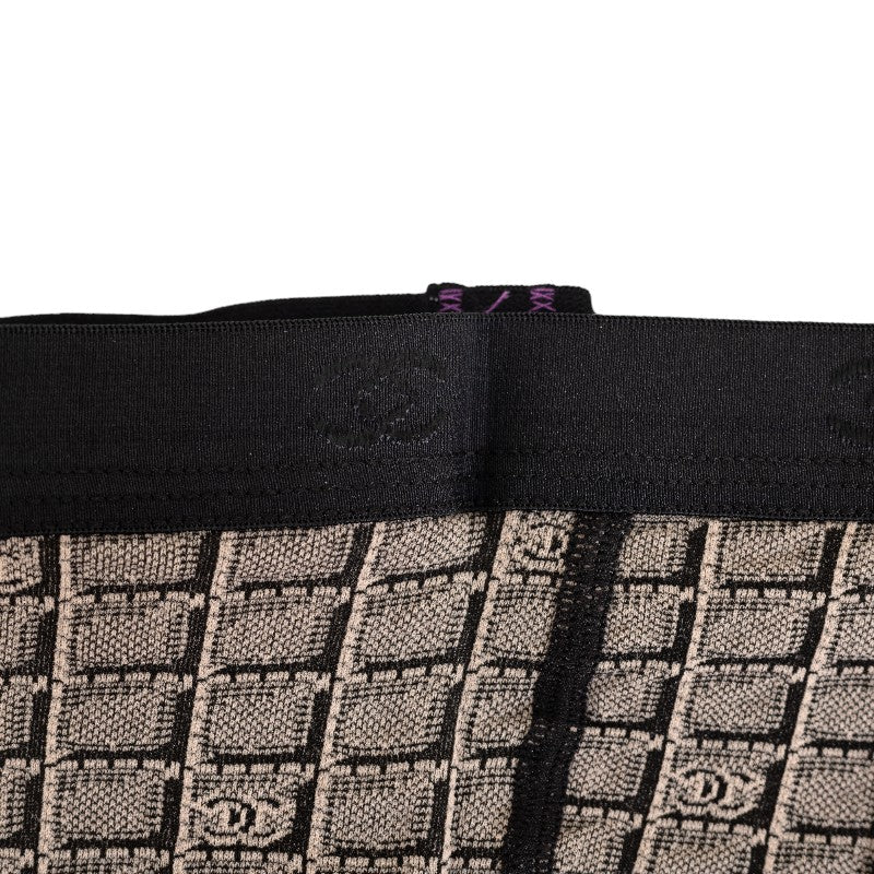 Top Quality Chanel Block Check Coco Mark Tights