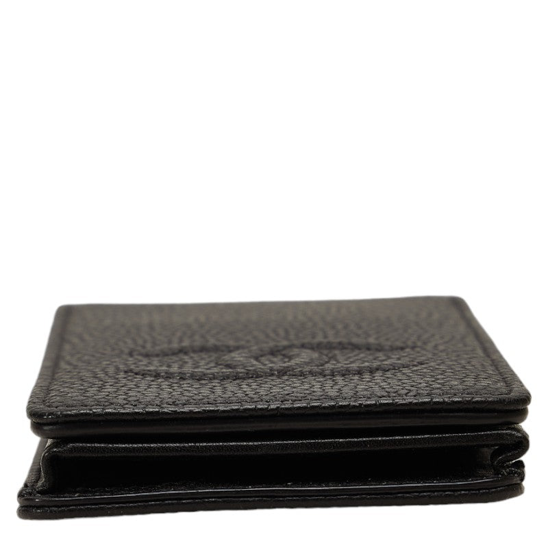 Top Quality Chanel Caviar Skin Coco Mark iPhone 4 Case Black