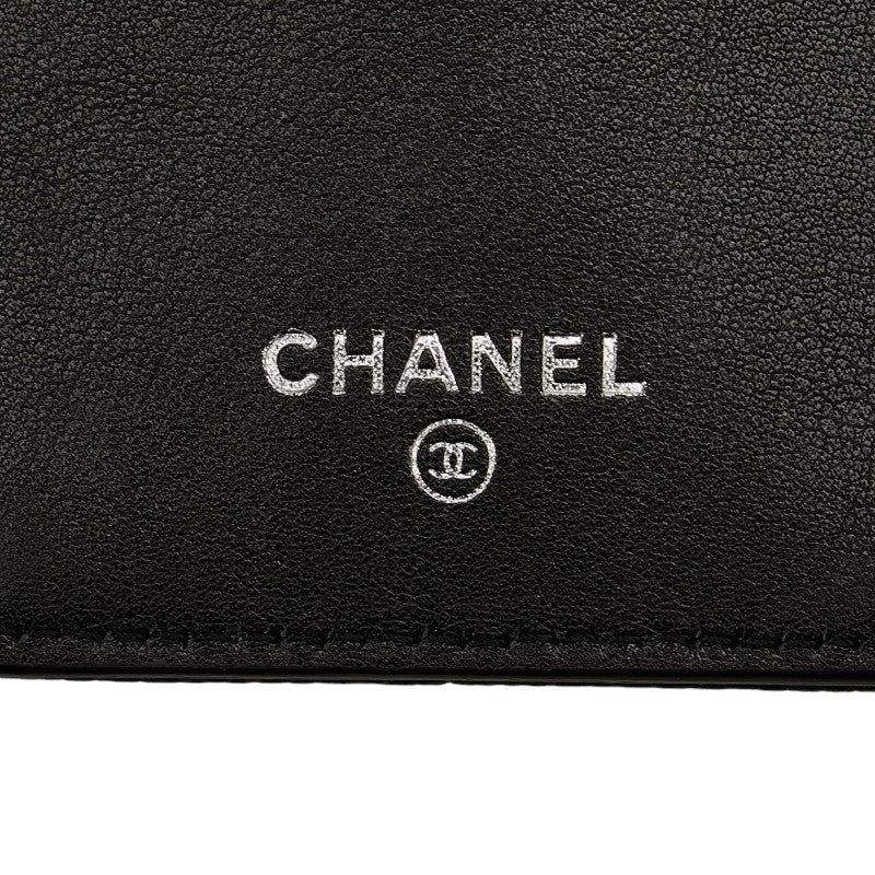 Top Quality Chanel Caviar Skin Coco Mark iPhone 4 Case Black