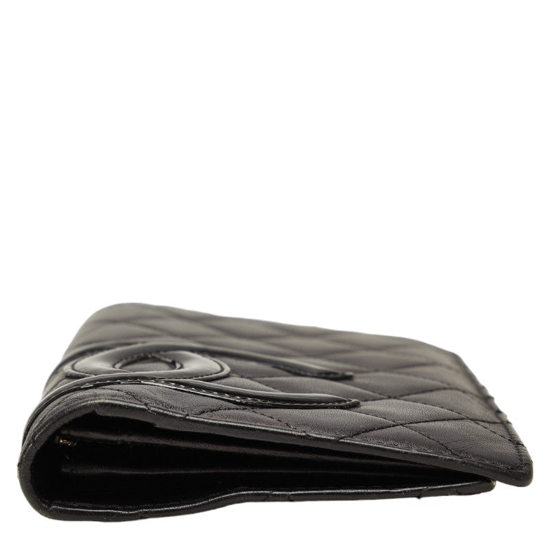 Top Quality Chanel Cambon Line Coco Mark Leather Wallet