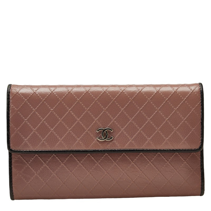 Top Quality Chanel Bicolor Leather Long Wallet