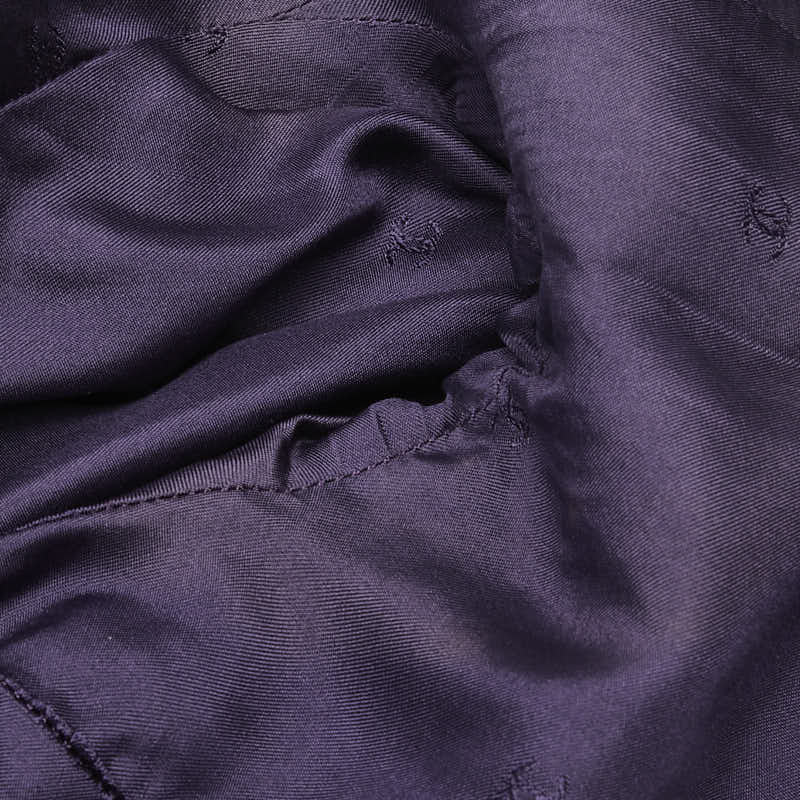 Top Quality Chanel Vintage Coco Mark Jacket Purple