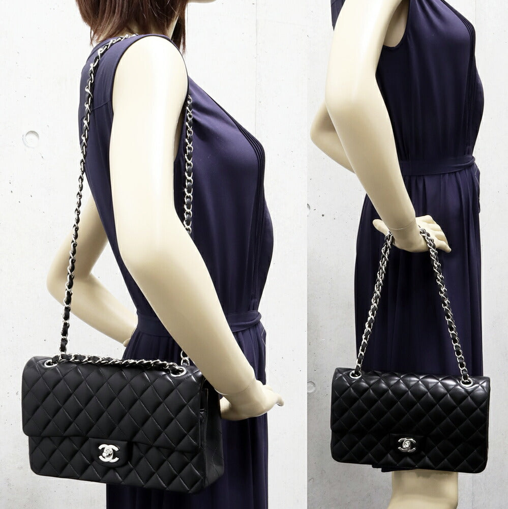 Top Quality Chanel Lambskin Chain Shoulder Bag Matelasse 25