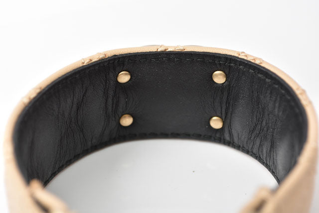 Top Quality Chanel Matelasse Coco Mark Pearl Motif Bangle