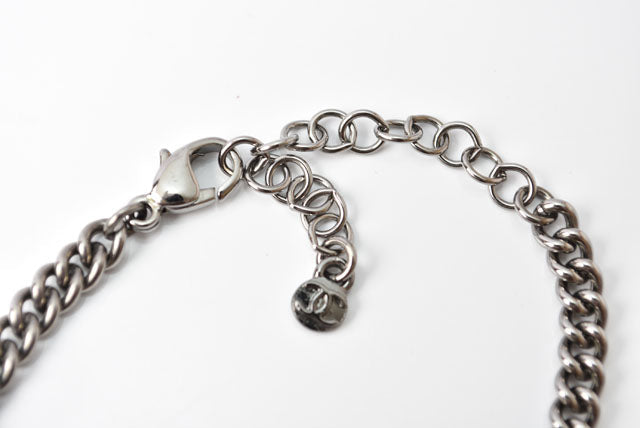 Top Quality Chanel Necklace/Pendant Resin/Faux Pearl/Rhinestone Black/White/Silver