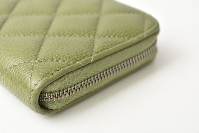 Top Quality Chanel Caviar Skin Medium Wallet