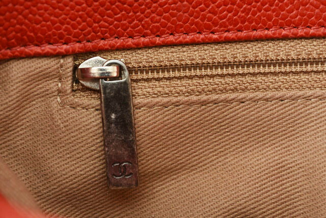 Top Quality Chanel Caviar Chain Shoulder Bag Red