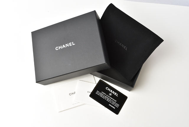 Top Quality Chanel Caviar Skin Compact Wallet A84401 Black
