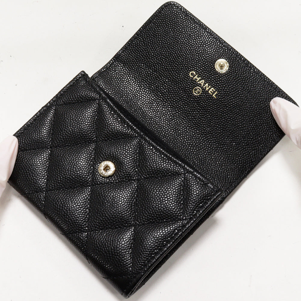 Top Quality Chanel Caviar Skin Coin Case AP3340