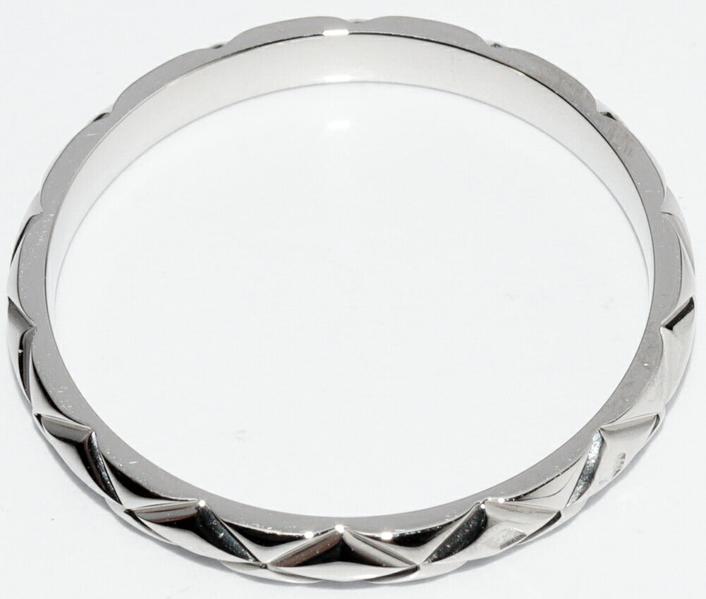 Top Quality Chanel Pt950 Matelasse Ring Small Model J2820