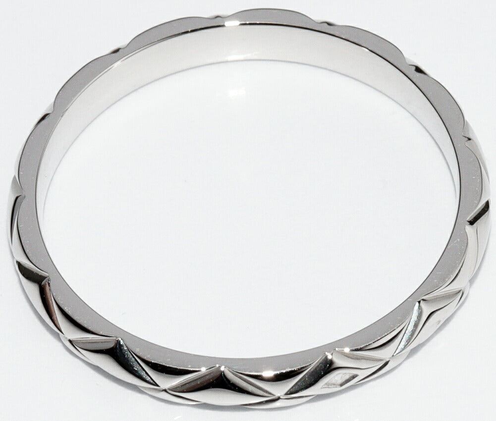 Top Quality Chanel Pt950 Matelasse Ring Small Model J2820