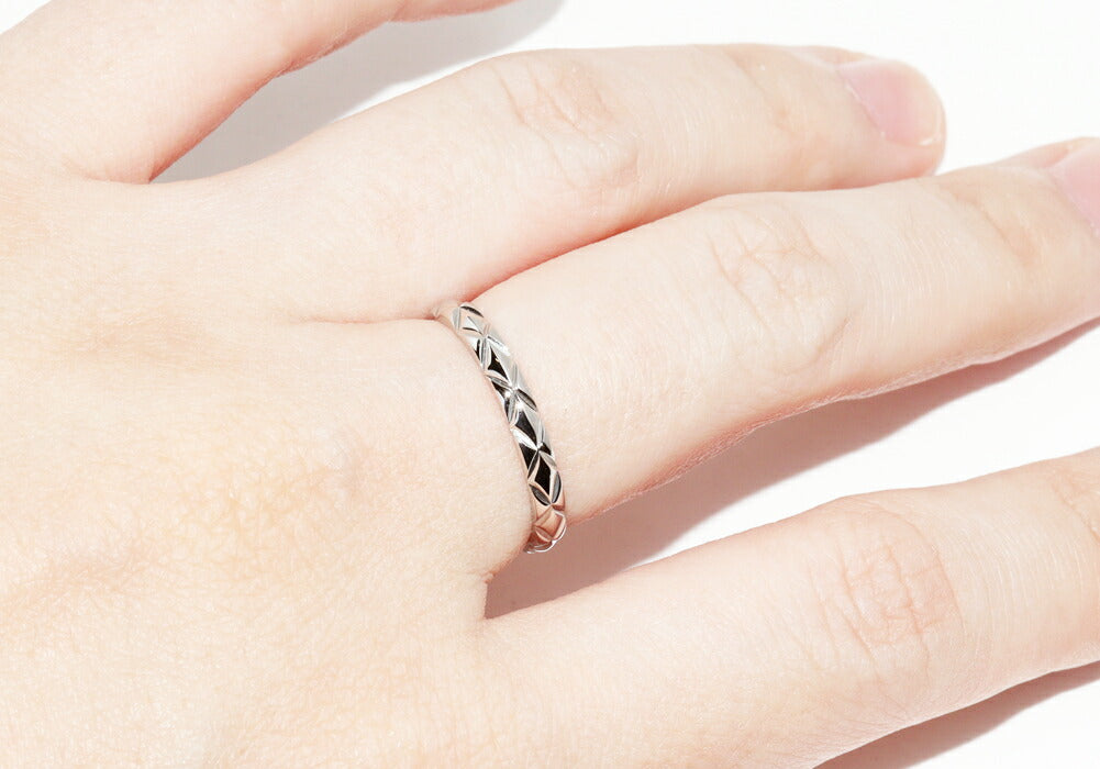 Top Quality Chanel Pt950 Matelasse Ring Small Model J2820