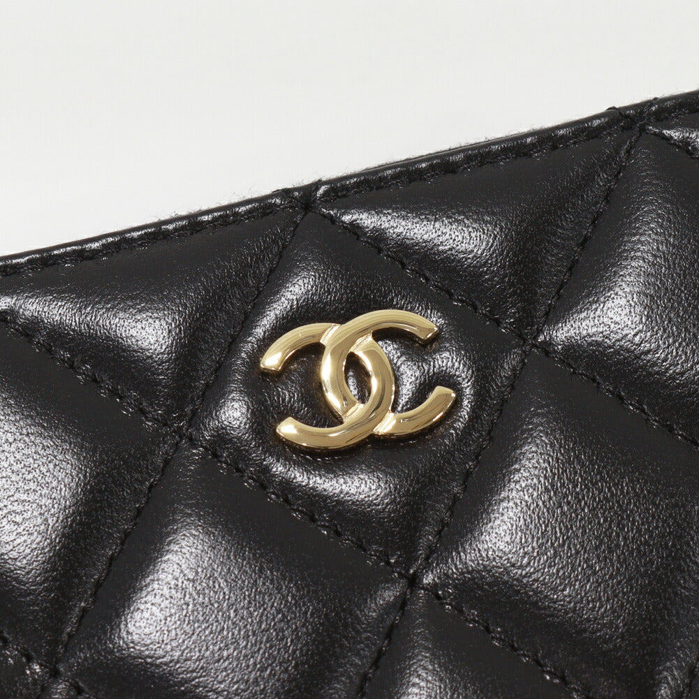 Top Quality Chanel Lambskin Coin Case Classic Zip AP0216