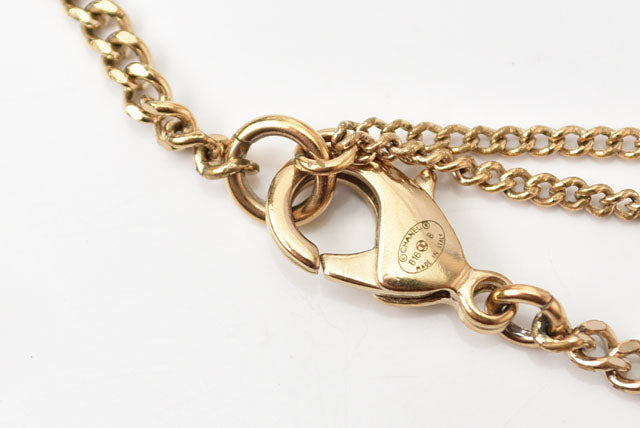Top Quality Chanel Necklace/Pendant CC Pearl Motif Gold