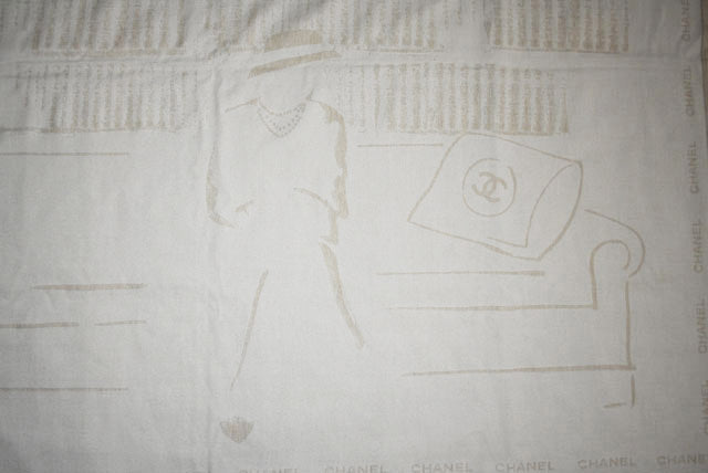 Top Quality Chanel Reversible Wool Silk Blanket