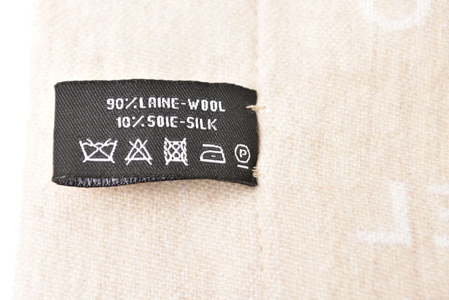 Top Quality Chanel Reversible Wool Silk Blanket