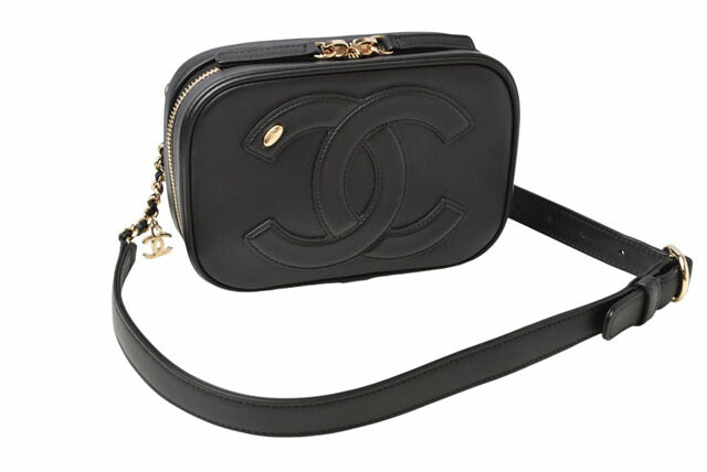Top Quality Chanel Leather Belt Bag Chain Pouch