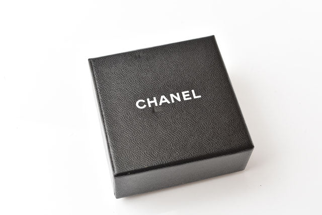 Top Quality Chanel Double CC Mark Rhinestone Earrings Gold/Silver