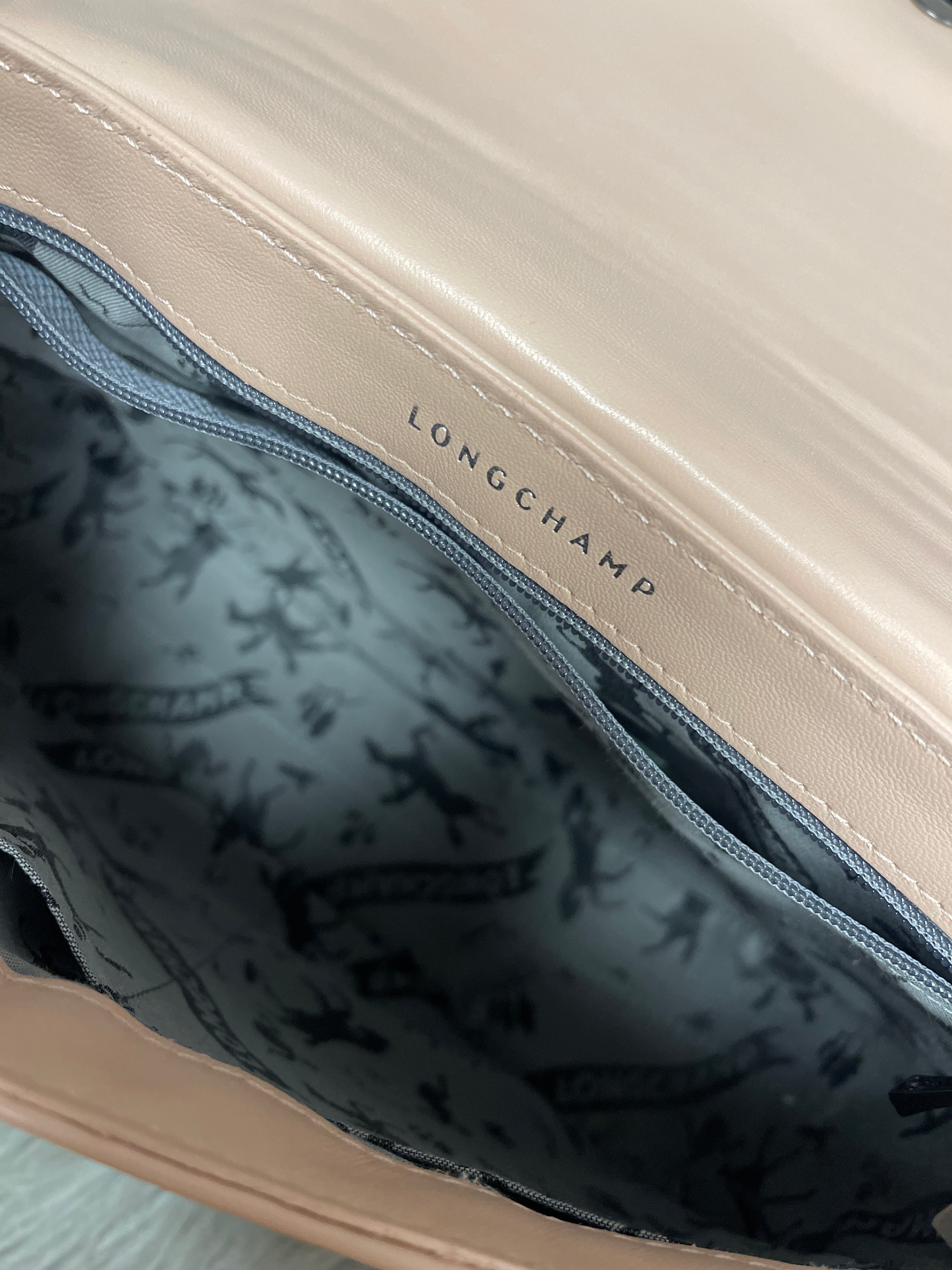 Crossbody Luxury Designer By Longchamp. Size: Large