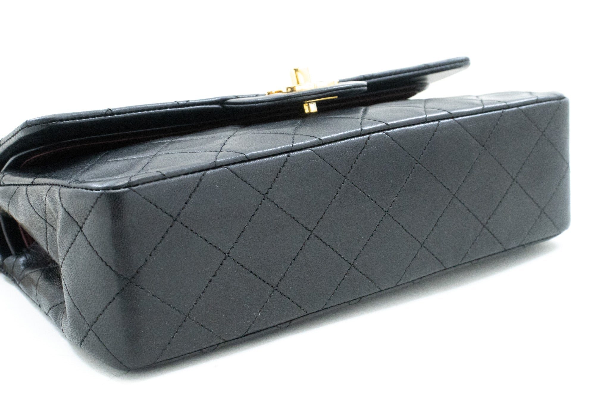Top Quality Chanel Classic Double New 9 Chain Shoulder Bag Black Lambskin
