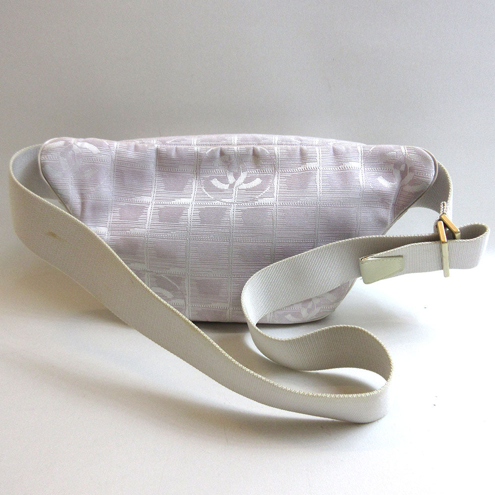 Top Quality Chanel Nylon Jacquard New Travel Line Waist Pouch