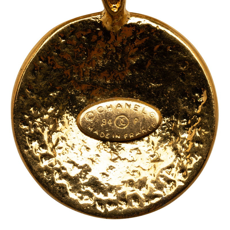 Top Quality Chanel Vintage Cocomark Round Collar Gold Ladies Chanel