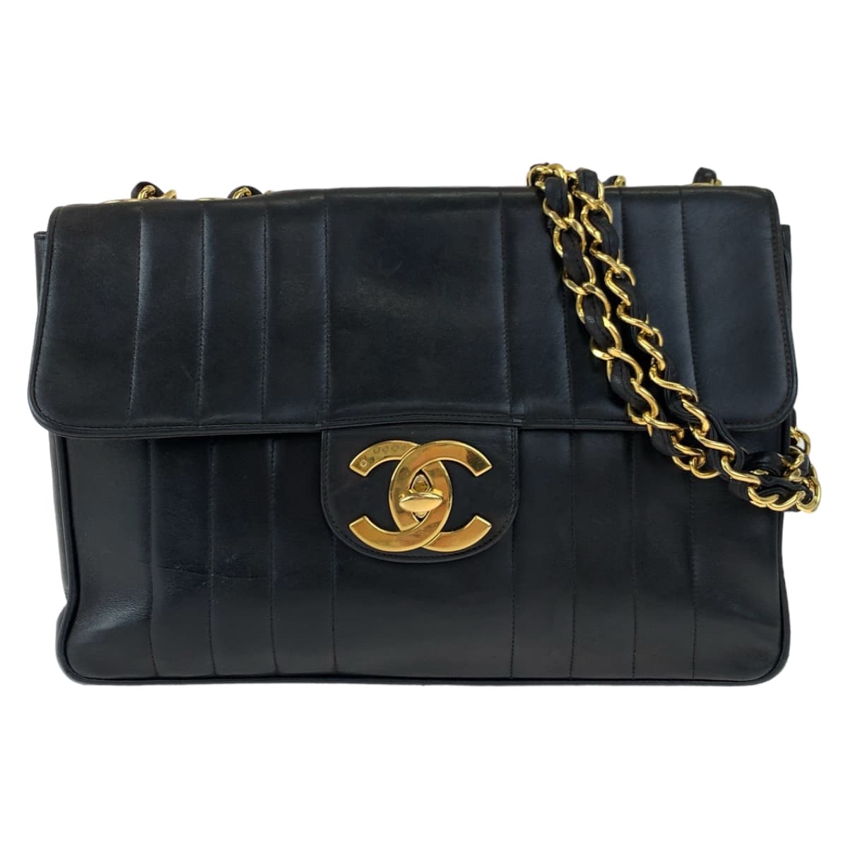 Top Quality Chanel Vintage Mademoiselle Lambskin Shoulder Bag