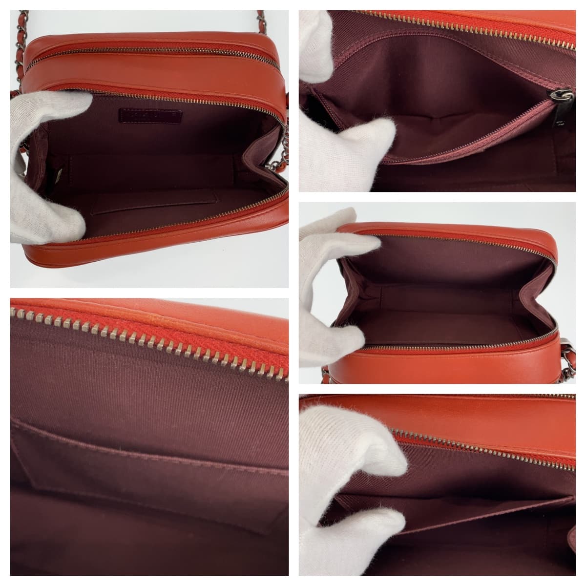 Top Quality Chanel Boy Camera Bag Red Lambskin