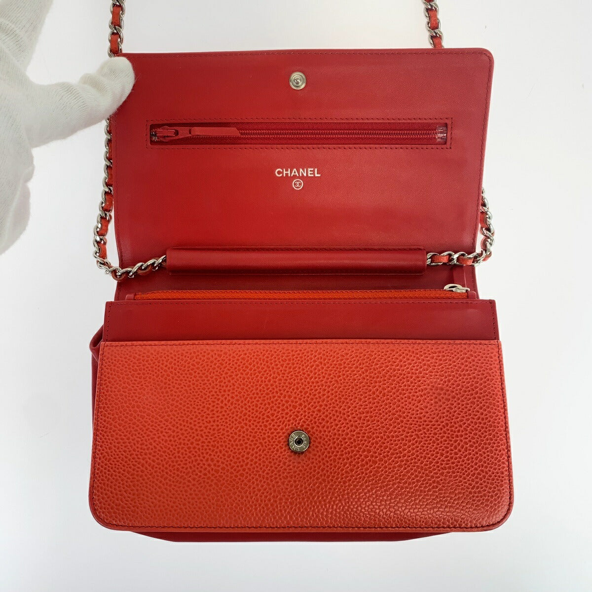 Top Quality Chanel Caviar Skin Coco Mark Shoulder Bag