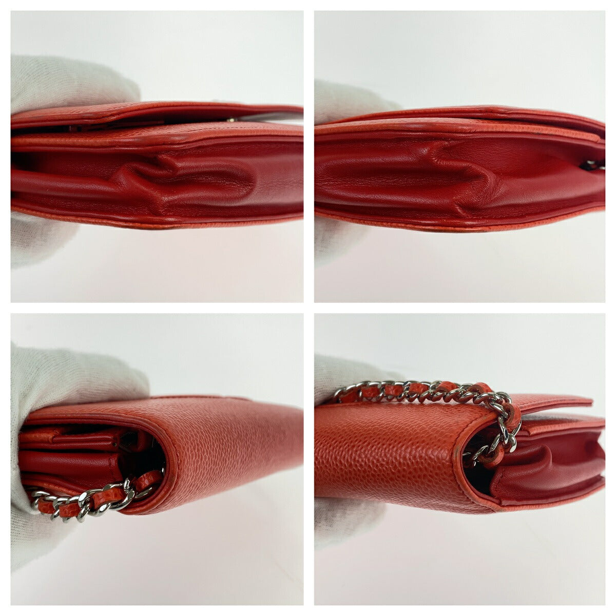 Top Quality Chanel Caviar Skin Coco Mark Shoulder Bag