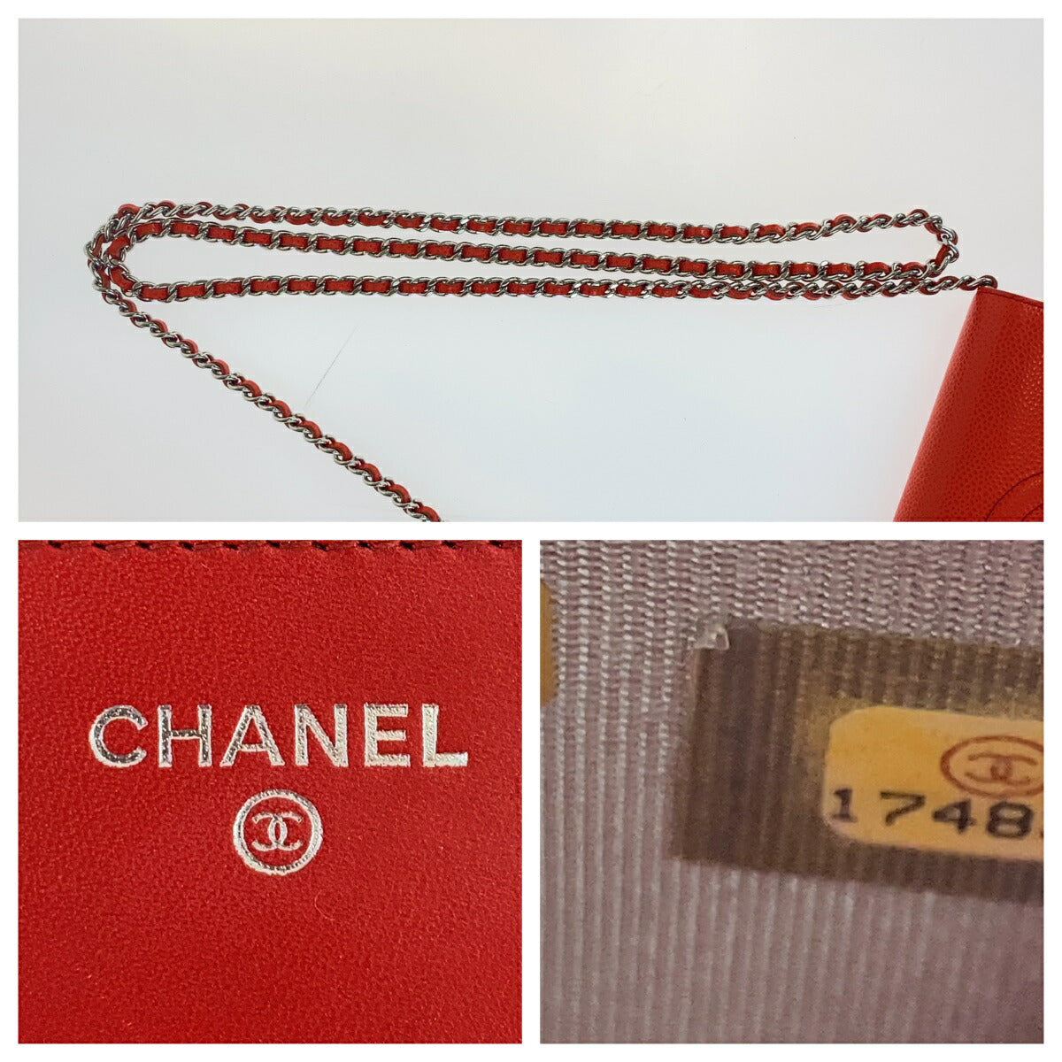 Top Quality Chanel Caviar Skin Coco Mark Shoulder Bag