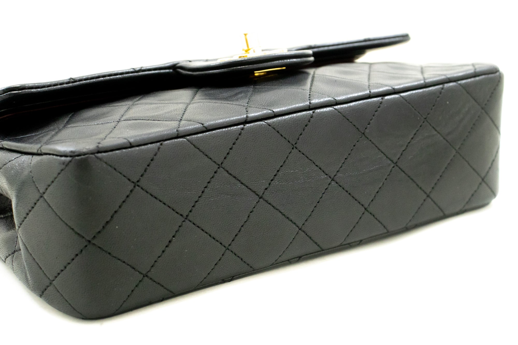 Top Quality Chanel Classic Double New 9 Chain Shoulder Bag Black Lambskin