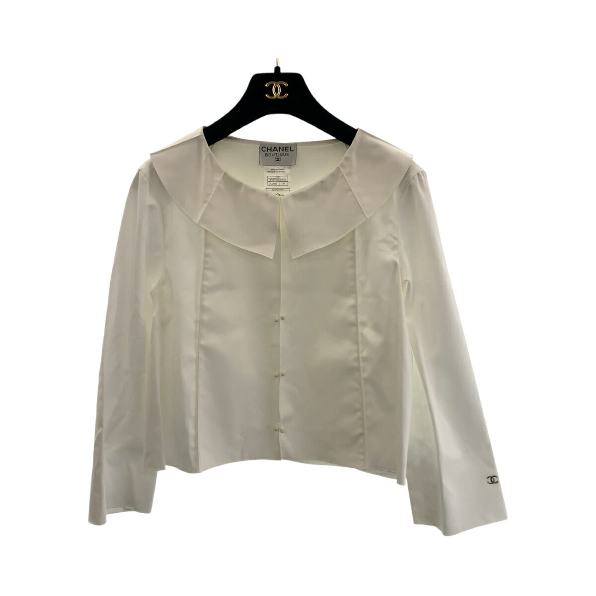 Top Quality Chanel Vintage Coco Mark Cotton Shirt