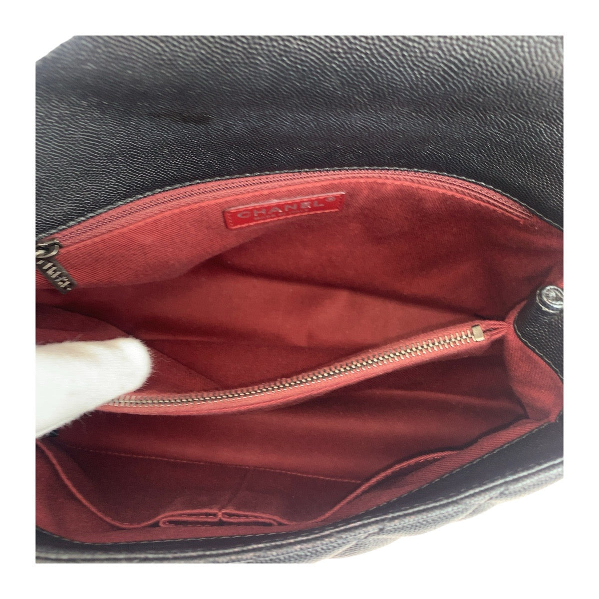 Top Quality Chanel Caviar Coco Handle Large Handbag
