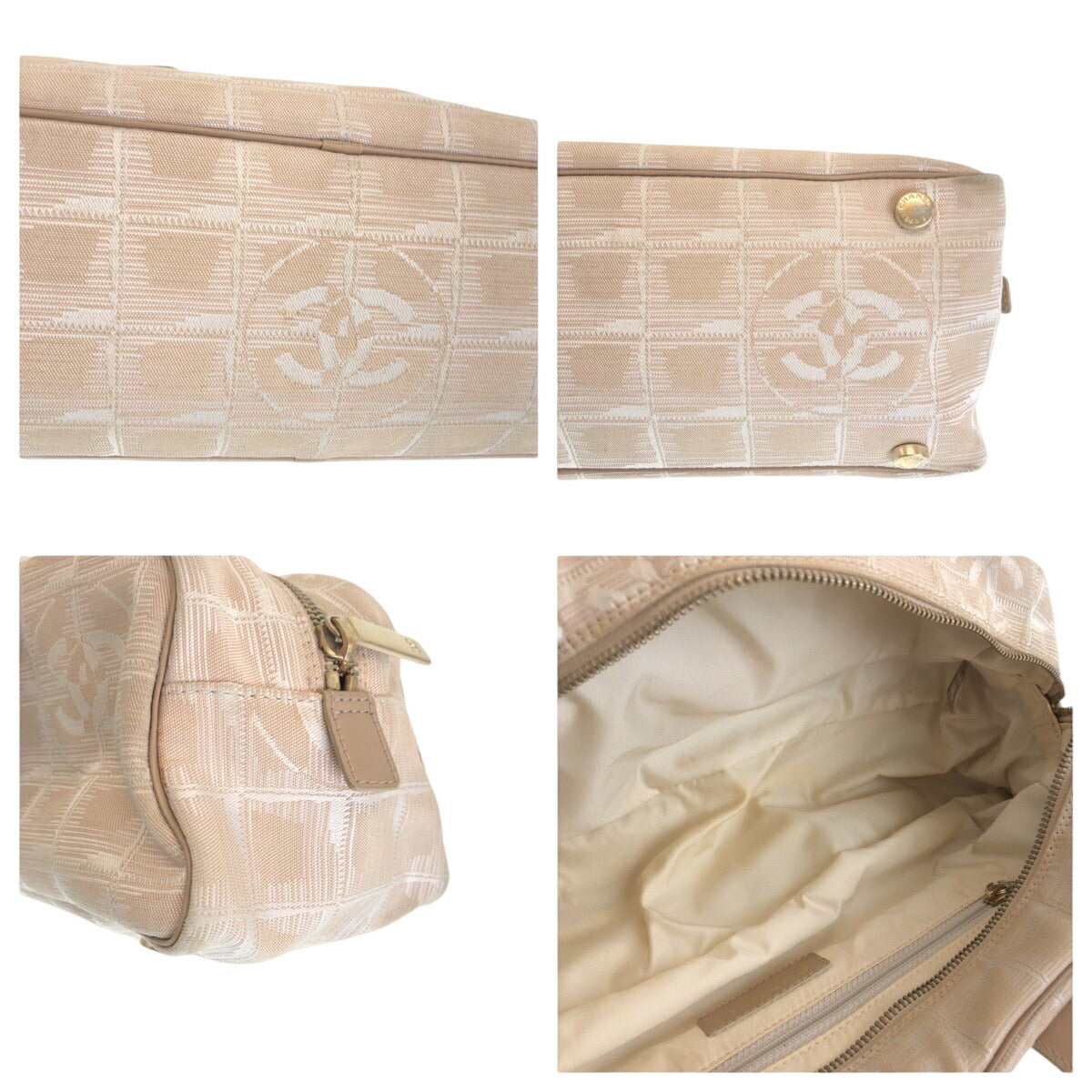 Top Quality Chanel Vintage New Travel Line Canvas Handbag