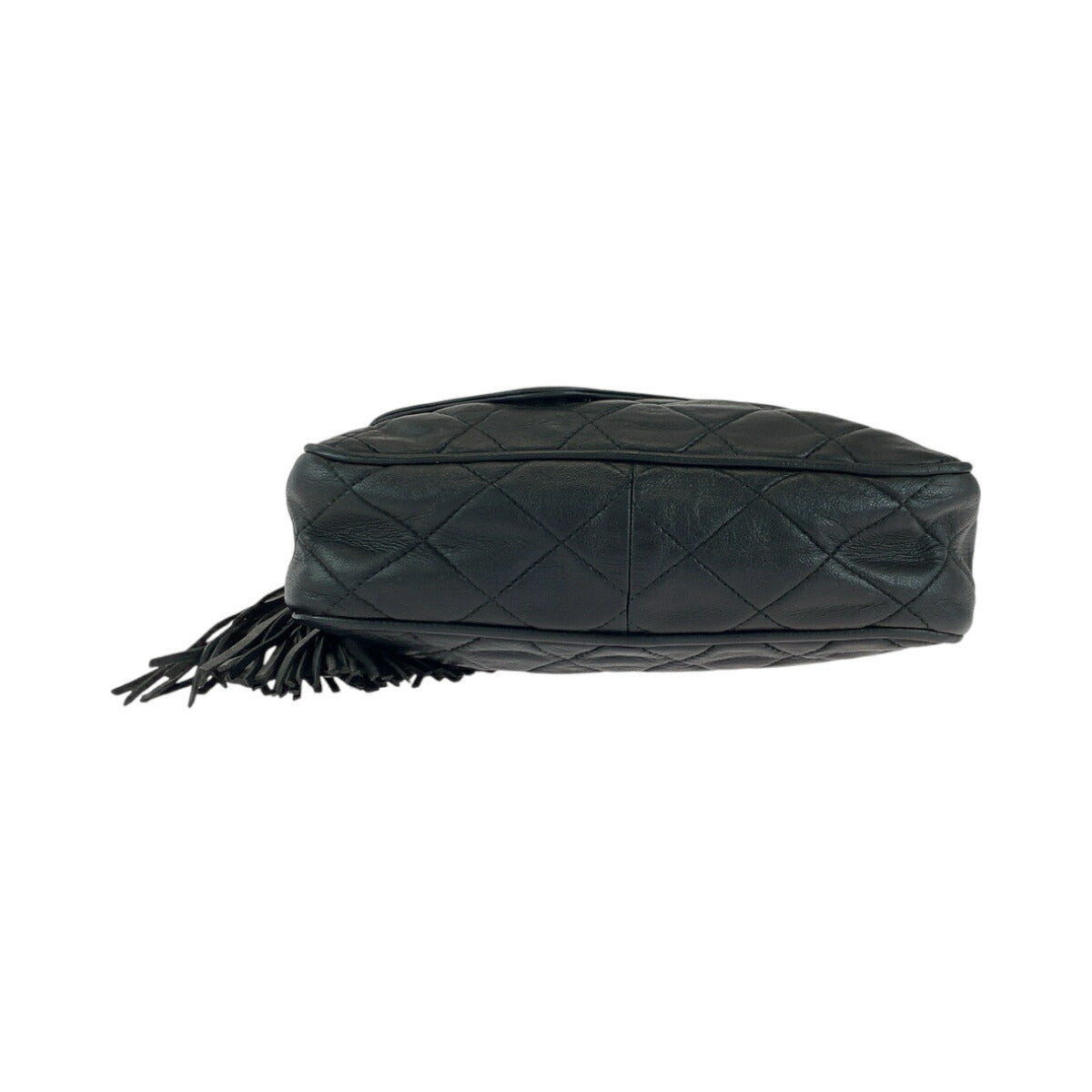 Top Quality Chanel Vintage Lambskin Fringe Tassel Shoulder Bag