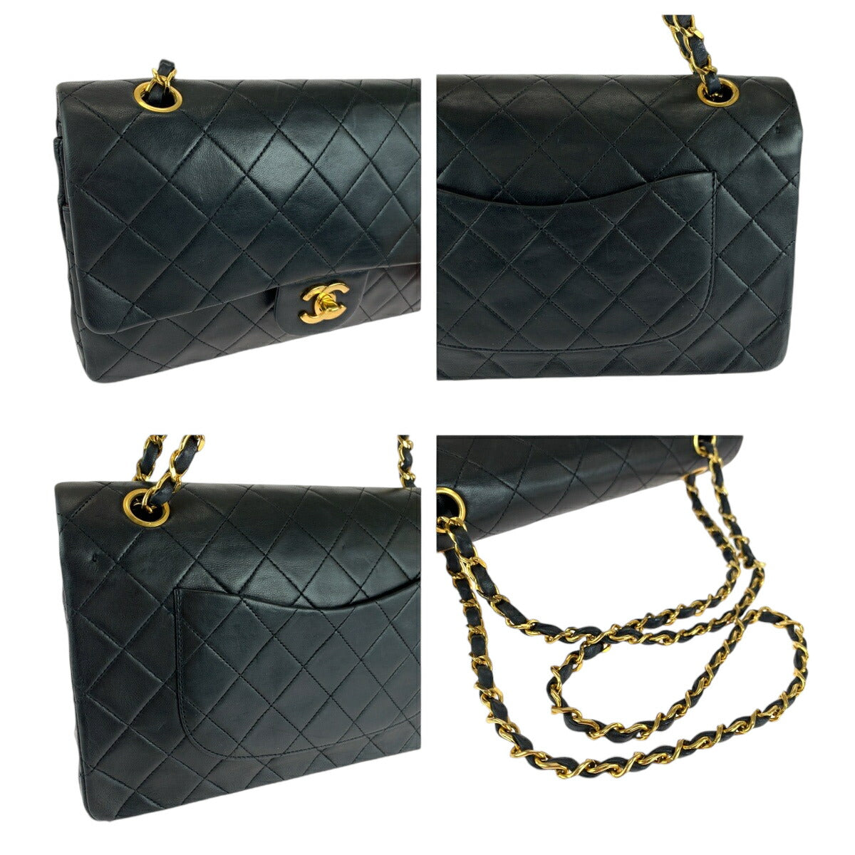 Top Quality Chanel Vintage Matelasse Double Flap Bag