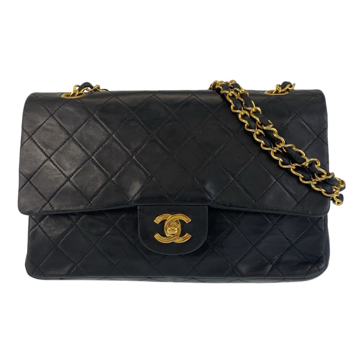 Top Quality Chanel Vintage Matelasse Double Flap Shoulder Bag