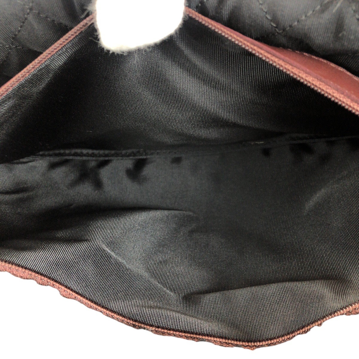 Top Quality Chanel Vintage Coco Mark Turn Lock Fur Shoulder Bag