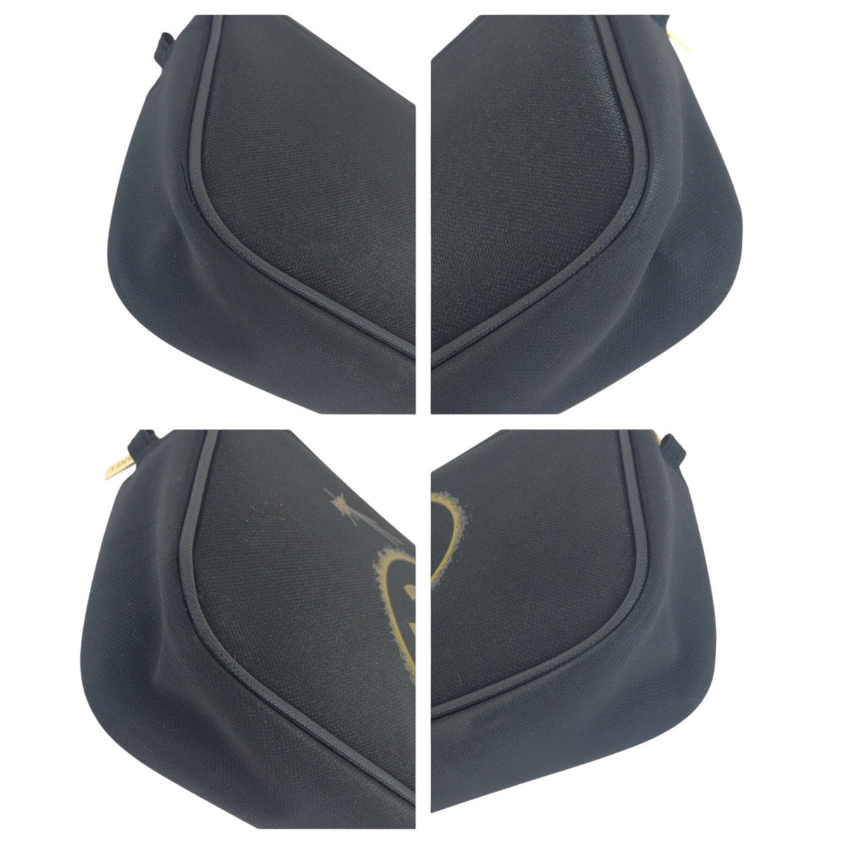 Top Quality Chanel Canvas Coco Mark Pouch