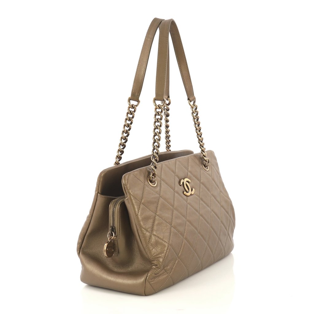 Top Quality Chanel CC Crown Medium Calfskin Bag